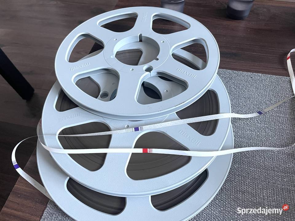 Szpule magnetofonowe Maxell 265 Taśma TDK Nowa Sól