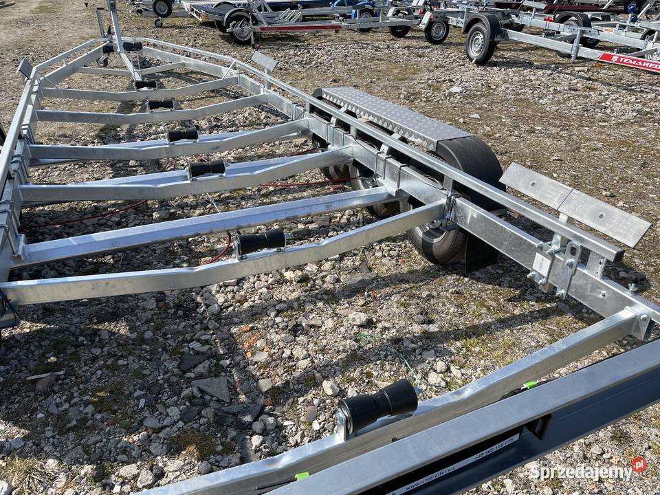 Przyczepa podłodziowa do 97m 3500DMC TEMAred wielkopolskie Piła