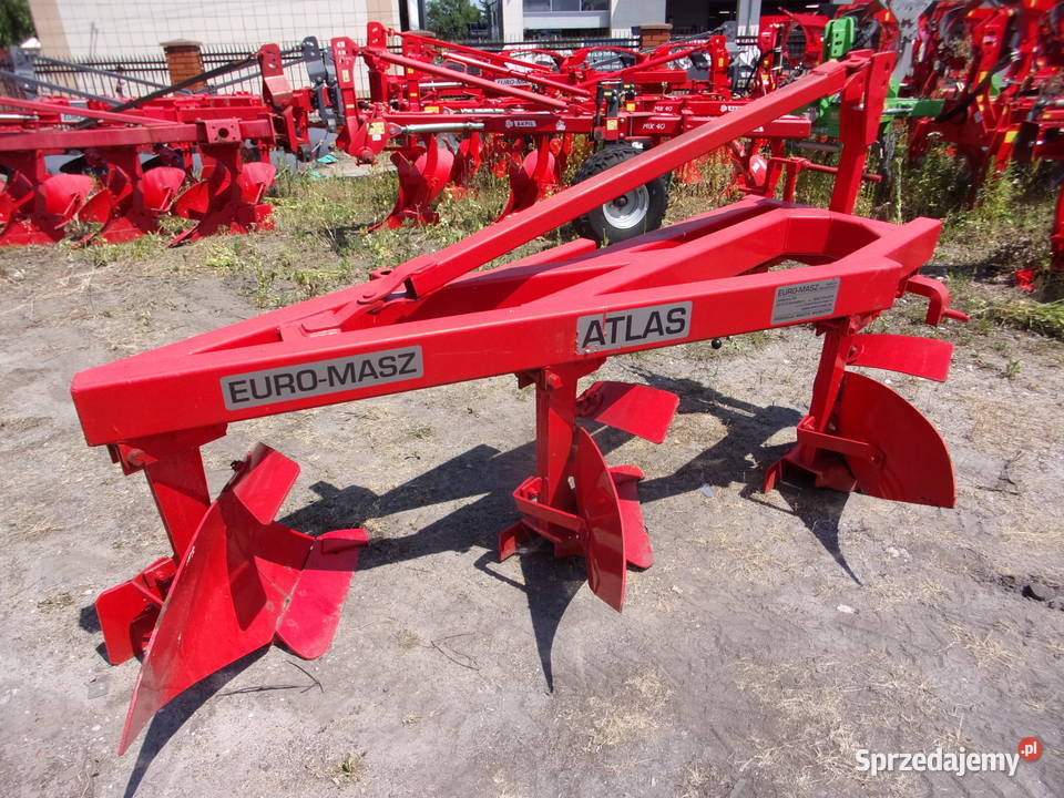 Pług ramowy zagonowy ATLAS PZ3 EuroMasz 3x40 w łódzkie