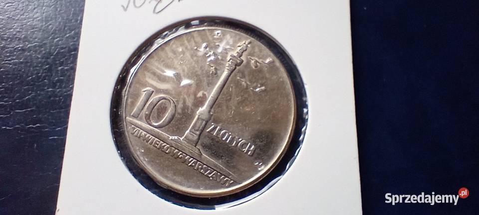 Stare monety 10 złotych 1965 Kolumna Polska 2 podkarpackie sprzedam