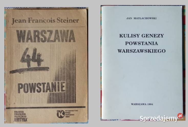 Warszawa 44 Powstanie Kulisy genezy powstania Łódź