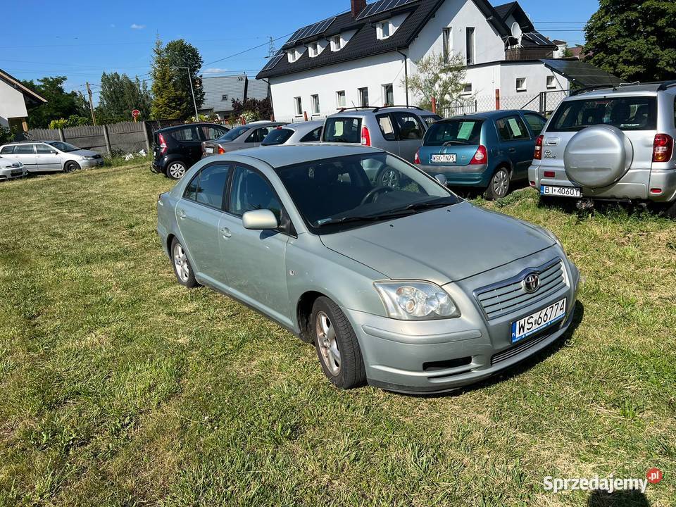 Krajowa Toyota Avensis 16 Z GAZEM Avensis Sokołów Podlaski sprzedam