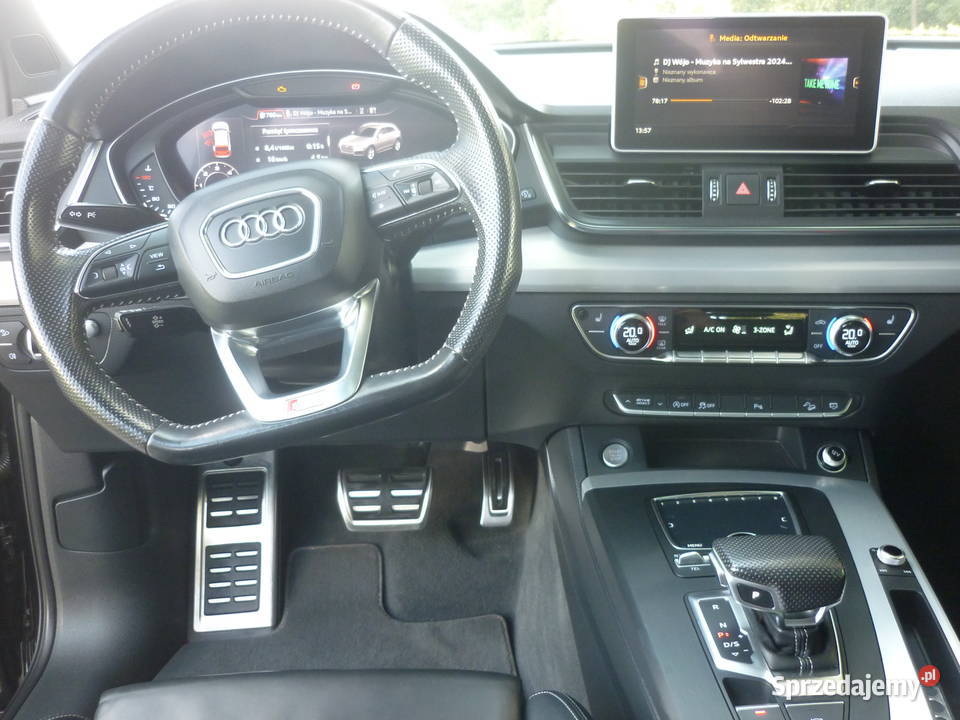 Audi Q5 20 TDI Quattro Sport S tronic Rok produkcji 2017 Szczecin