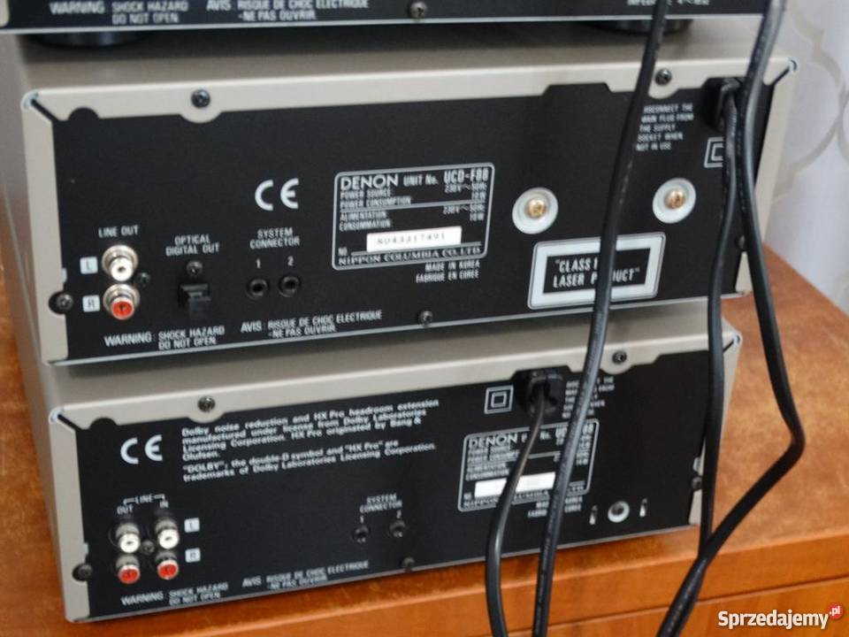 Wieża Denon F88 4 segmentymocna WYSYŁKA Jasło sprzedam