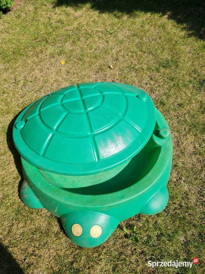 Piaskownica plastykowa zielony Łódź