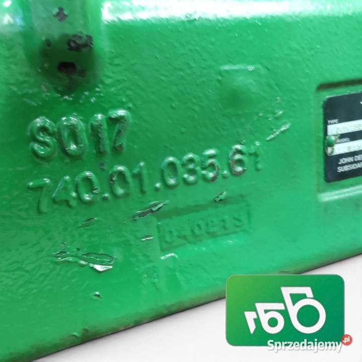 Przedni most DANA 740250 AL205816 John Deere wielkopolskie Wilkowo