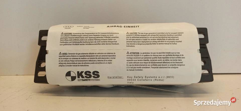 AUDI A5 8T PODUSZKA AIRBAG PASAŻERA 8T0880204F