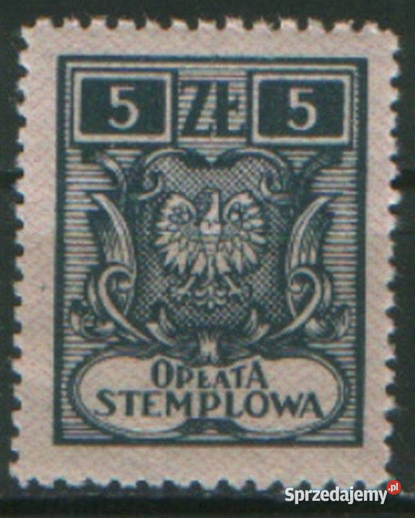 Opłata Stemplowe 1 5 Filatelistyka