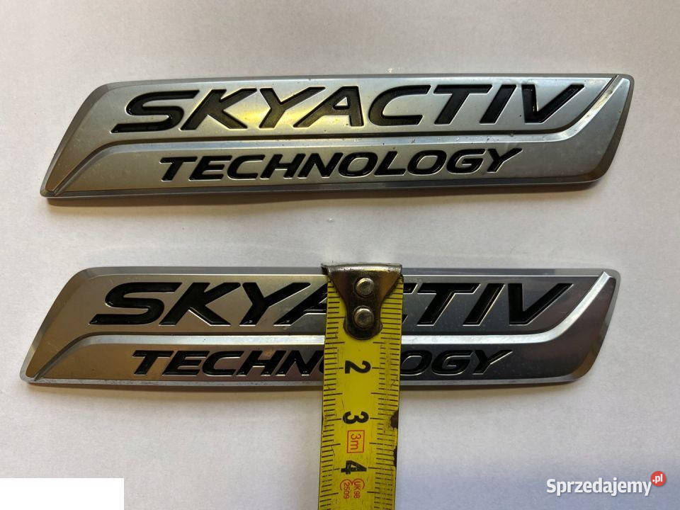 MAZDA LOGO ZNACZEK EMBLEMAT SKYACTIV