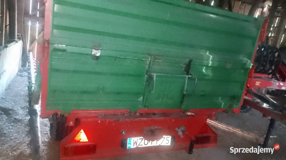 Przyczepa jednoosiowa Pronar 5 ton 2009 Przyczepy rolnicze Płońsk