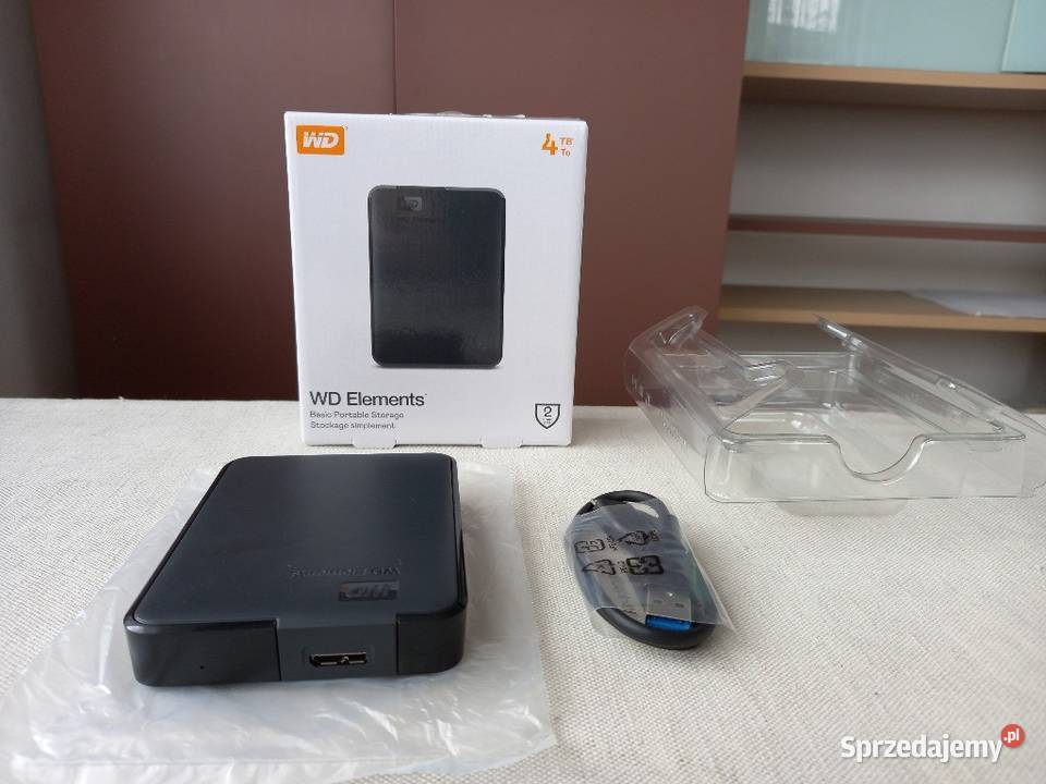 Dysk WD Elements HDD 4TB 25 5400RPM USB 30 lubelskie Tomaszów Lubelski