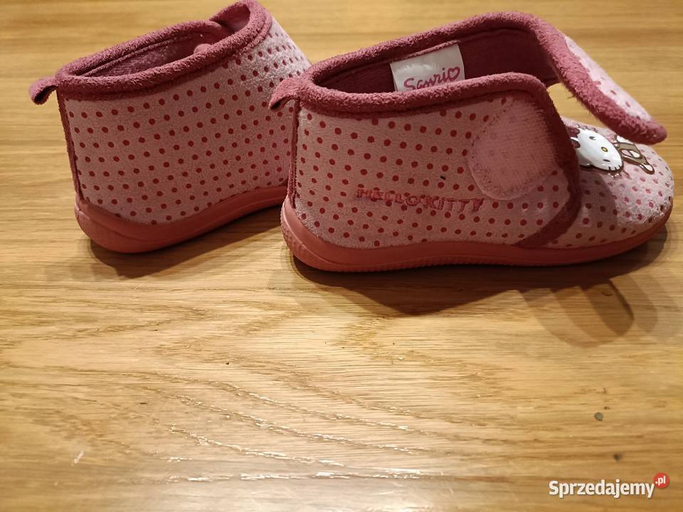 Papucie kapcie hello kitty 25 Rozmiar 25 Białystok sprzedam
