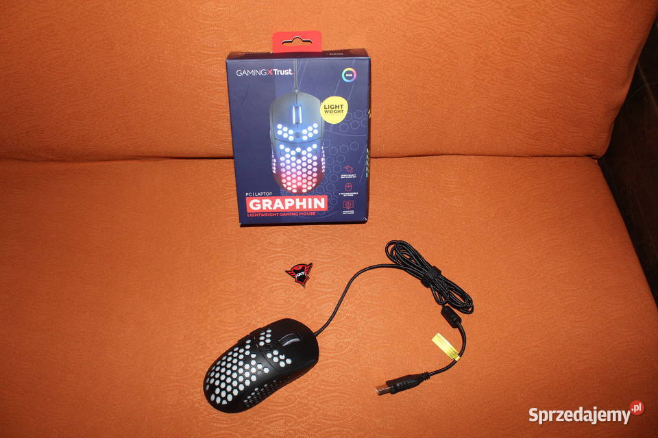 Mysz Trust GXT960 Graphin przypinka Nowa Chorzów