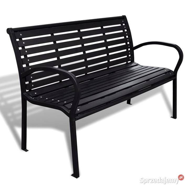 vidaXL Ławka ogrodowa 125 stal i WPCSKU41556 Warszawa