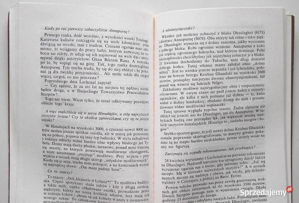 G Rebuffat Opowieści z Chamonix mazowieckie sprzedam