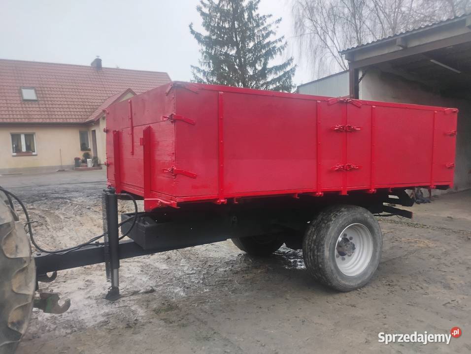 Przyczepa wywrotka HMF 7ton Plesewo sprzedam