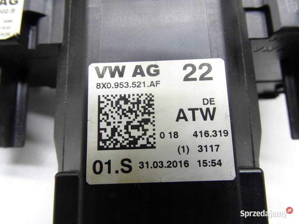 PRZEŁĄCZNIK ZESPOLONY MANETKI 8X0953521AF AUDI
