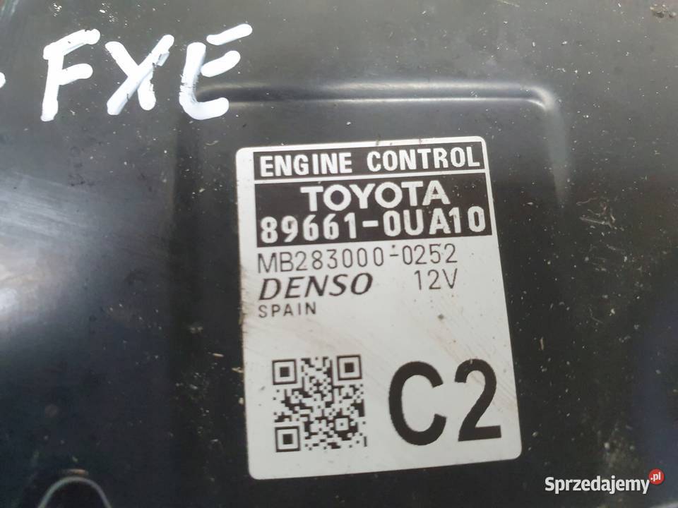 Toyota Yaris IV 15 H STEROWNIK SILNIKA komputer osobowe Janów sprzedam
