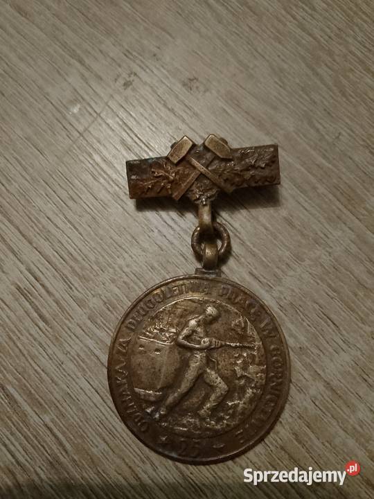 Medal pracę w górnictwie Wałbrzych