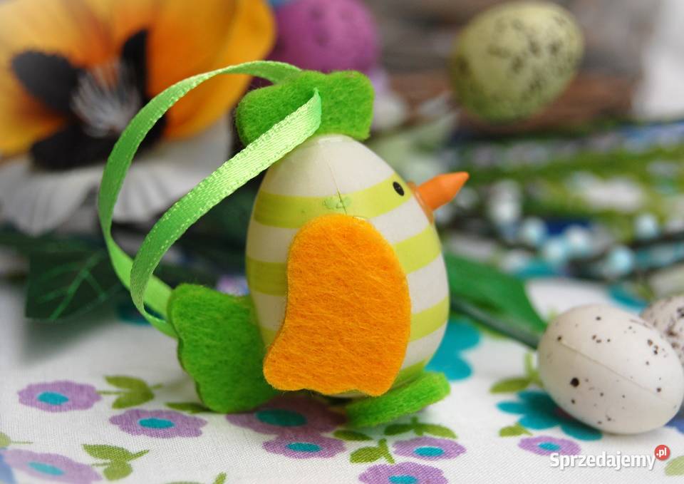 Wielkanocna kurka kogucik kurczak zawieszka Lublin