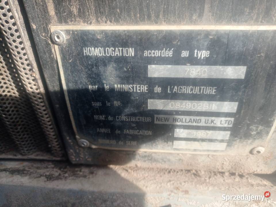 Holland 7840 łódzkie Wieluń