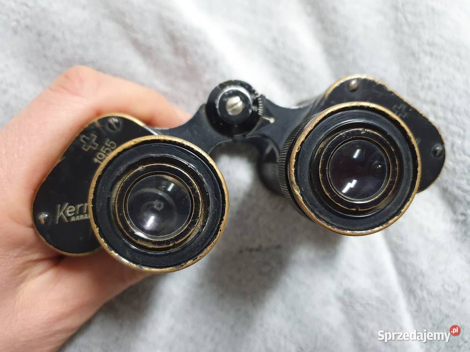 Lornetka Szwajcarska 1955 z opakowaniem Gdynia