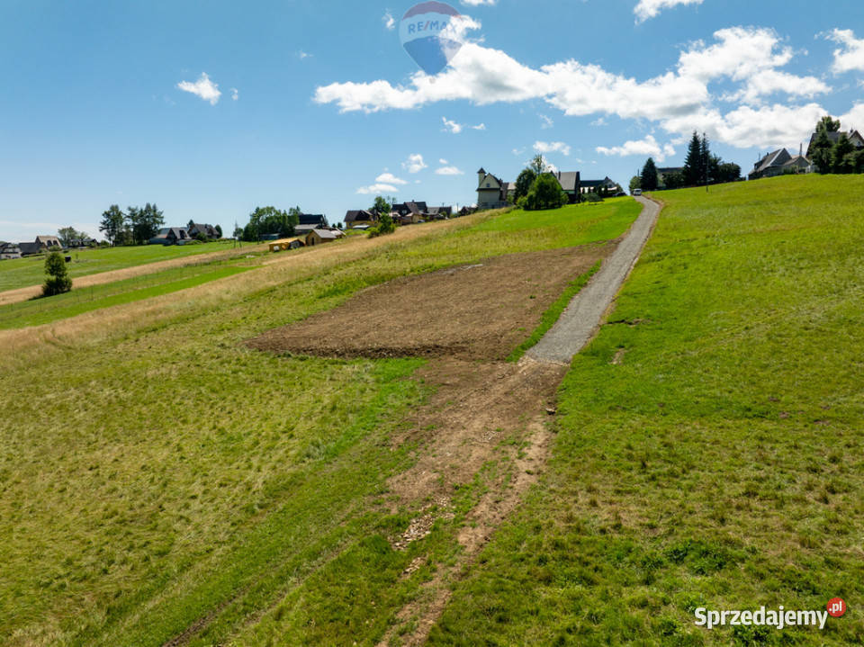 Działka budowlana Leszczyny 1073m2 małopolskie