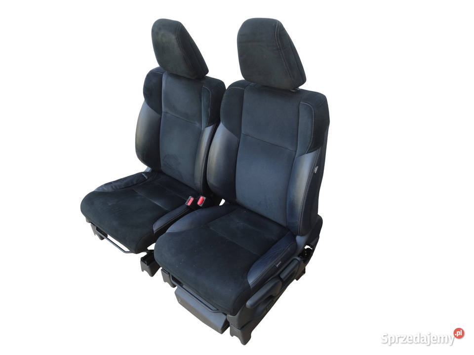 HONDA CRV IV RM FOTELE KANAPA CZARNA PÓŁSKÓRA Łosieniec