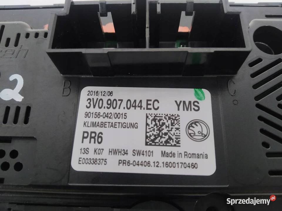 PANEL NAWIEWU 3V0907044EC Skoda Superb III świętokrzyskie