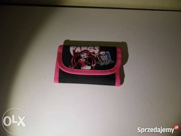 MONSTER HIGH lalka piórnik kredki portfel pasek Chrzanów