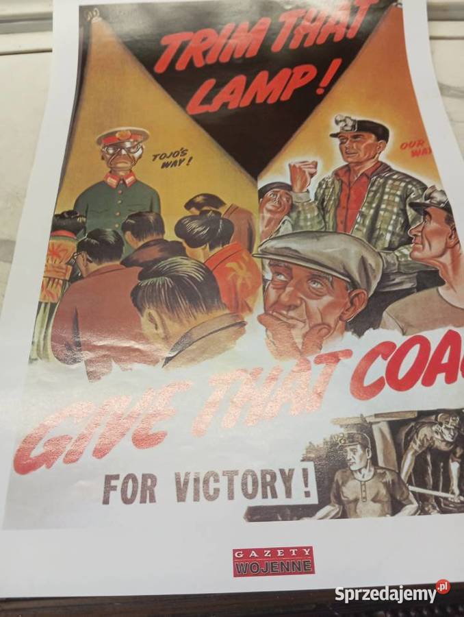 Porządki domowe plakaty Militaria