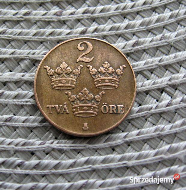 Szwecja 2 Ore 1937r Kalisz