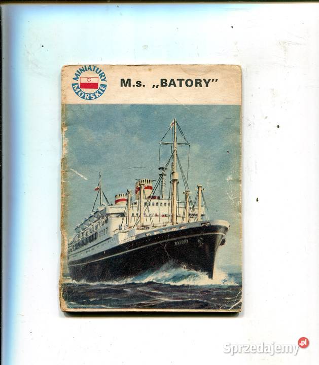 Miniatury Morskie Ms Batory Rok wydania 1970 Szczecin