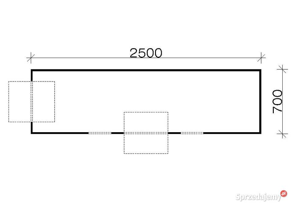 Hala Stalowa Wiata Projekty HB 7x25 małopolskie Kraków sprzedam