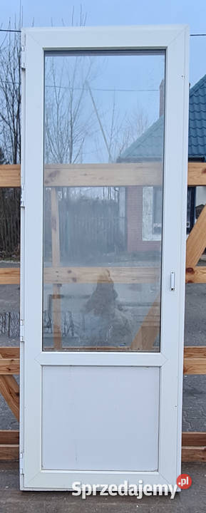 OKNA KacprzaK Okno Balkonowe 78X220 Używane PCV Siedlce sprzedam