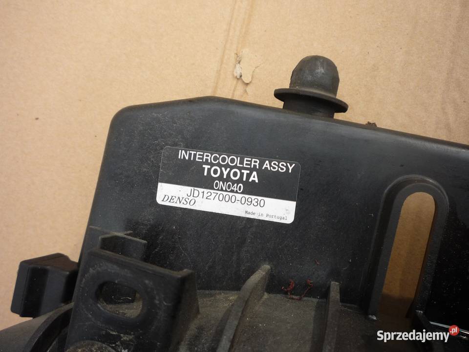TOYOTA YARIS 2 II 14 D4D INTERCOOLER JD127000093 sprzedam