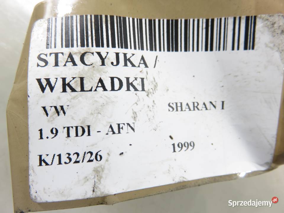 STACYJKA VW SHARAN I P012106