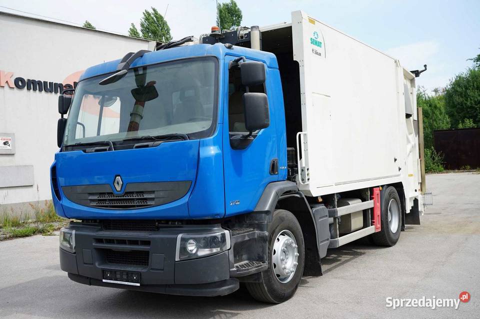 Renault Premium śmieciarka dwuosiowa 17m3 EURO 5 4905kg