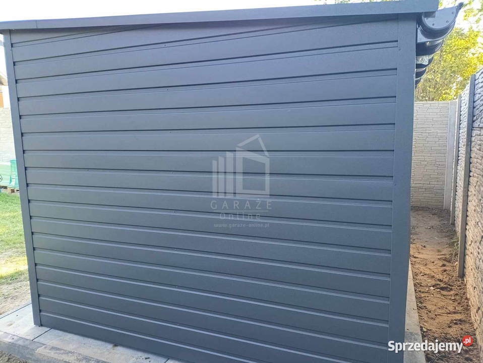 Schowek domek ogrodowy 3x25m wiata 15m drzwi Braniewo