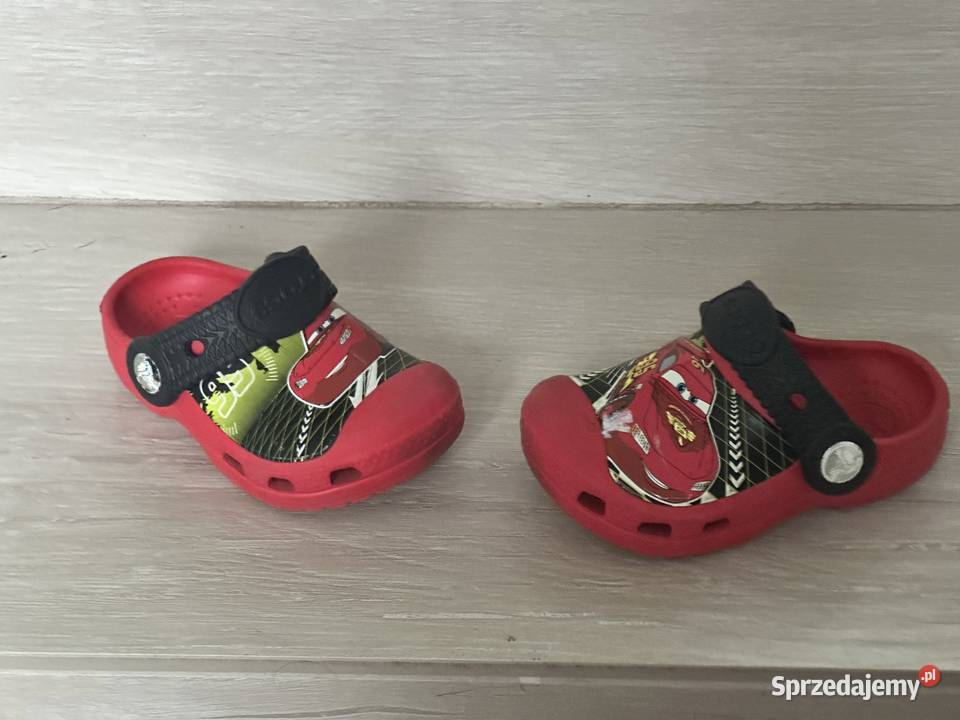 Clapki dziecięce Crocs Cars Lightning McQueen