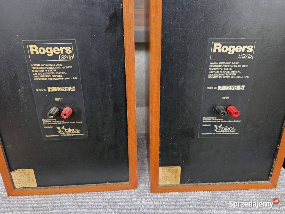 kolumny rogers LS21p vintage śląskie Chełm Śląski