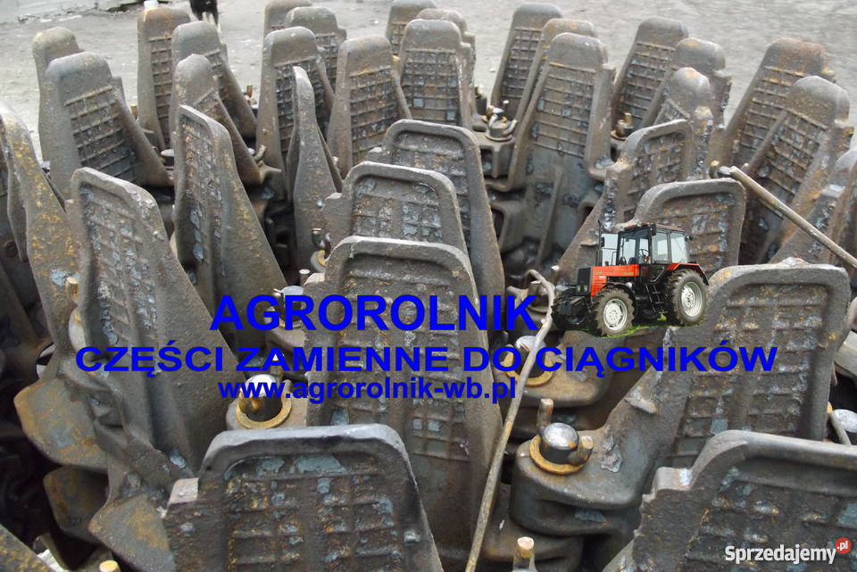 Gąsięnica kompletna lewaprawa DT 75 Błotnika Parczew