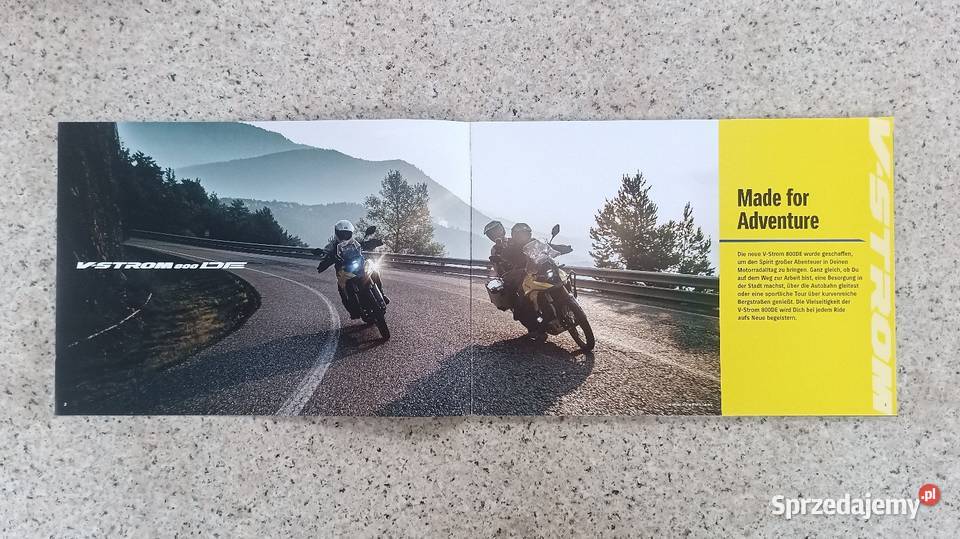 SUZUKI VStrom 800 DE Prospekt Bytom sprzedam