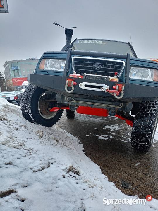 Suzuki Vitara 4x4 lift 4 Radzikone wyciągarka Magdalenka