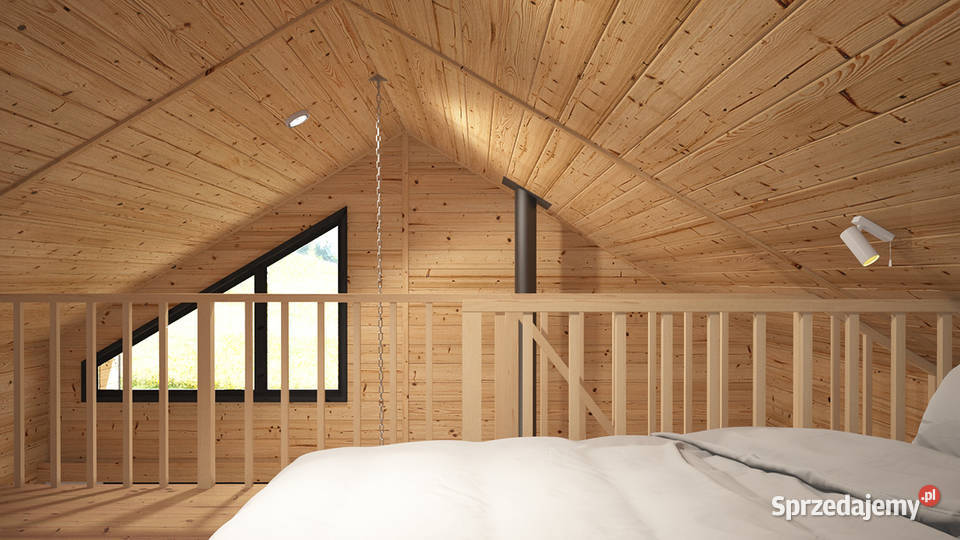 Drewniany domek całoroczny letniskowy 4m6m 1520 kujawsko-pomorskie Bydgoszcz