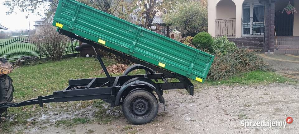 Przyczepa wywrotka nieuszkodzony Chechnówka sprzedam
