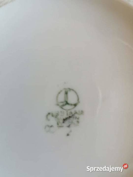 Dzbanek bar mleczny PRL Porcelana i szkło dolnośląskie Wałbrzych