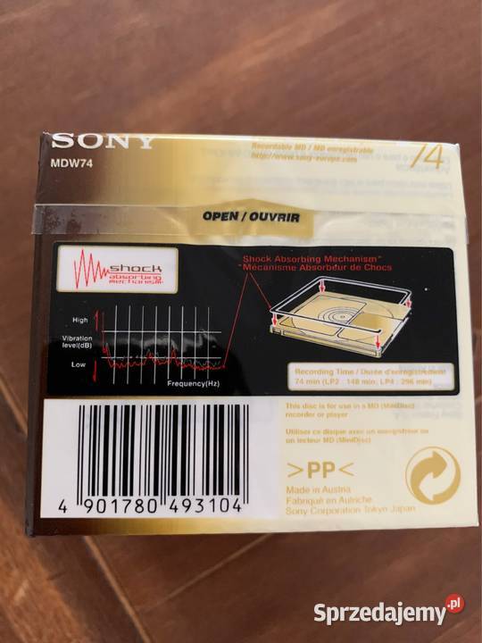 Sony Premium MiniDisc 74 min Nowe Warszawa