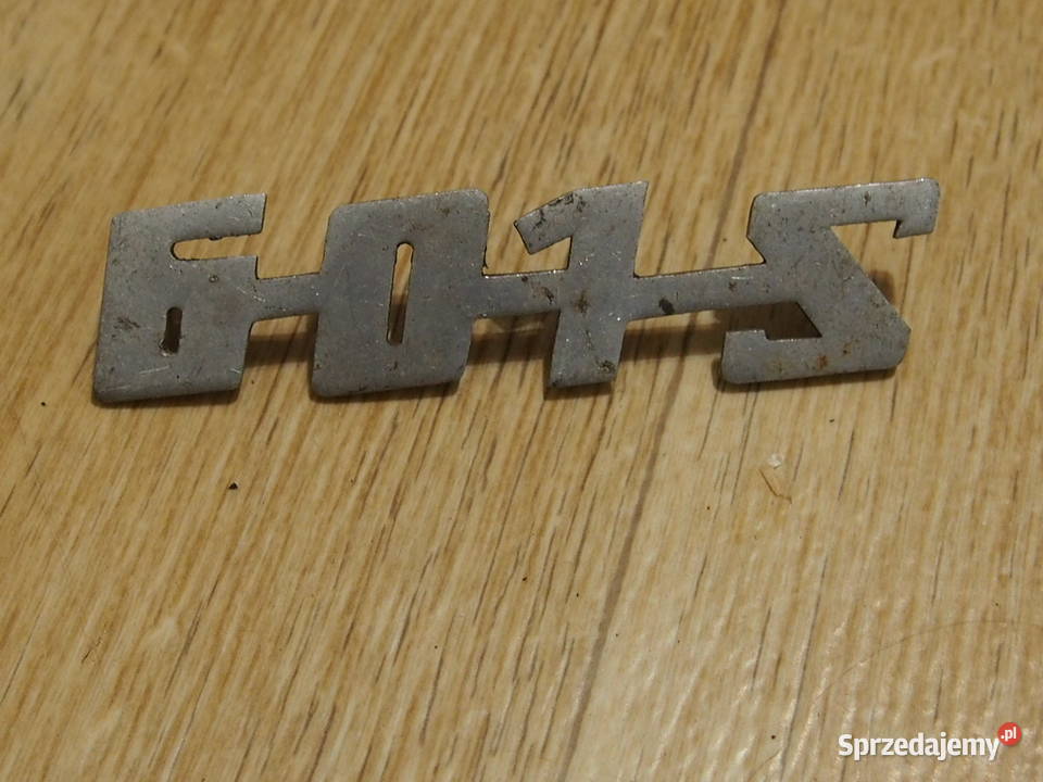 TRABANT 601 S EMBLEMAT ZNACZEK NAPIS osobowe Karoseria Szewna sprzedam
