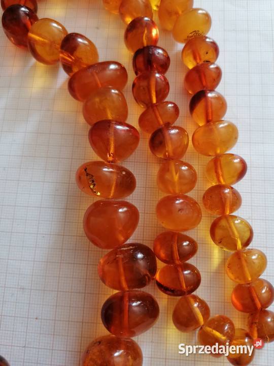 Naszyjnik Bursztyn Vintage 150gram Białystok